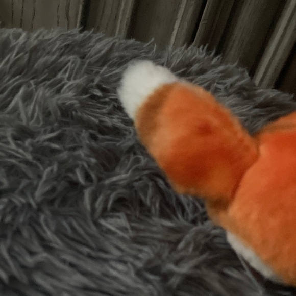 Ty Plush Fox with Orange and White Fur - Picture 12 of 16